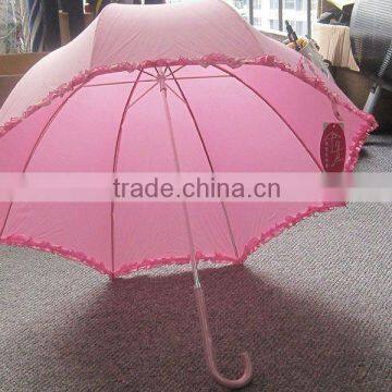 Fashion for straight special umbrella with lace