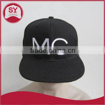 2015 wholesale, custom logo,flat bill snapback cap with embroidery