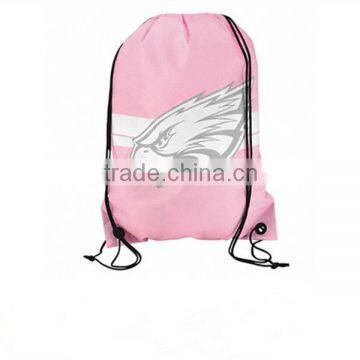 Printed Drawstring Shopping Bag Drawstring Backpack Bag