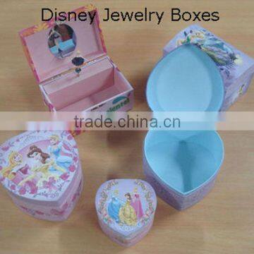 small jewelry box for children with cartoon printing