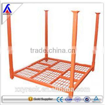 tube soldered post pallet stackable base rack factory manufacturor