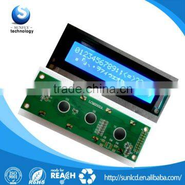 rohs 20x2 lcd blue transmissive Character 20x2 lcd modules
