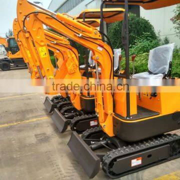 Chinese Mini Excavator for Sale Cheap 0.8 Tons Micro Excavator with Diesel Engine