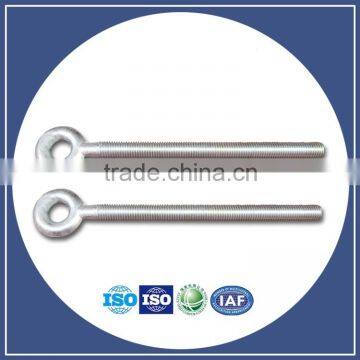 Ring Eye Bolts Carbon Steel Pigtail Eye Bolts With Nuts Galvanized Double Eye Bolts photo-2