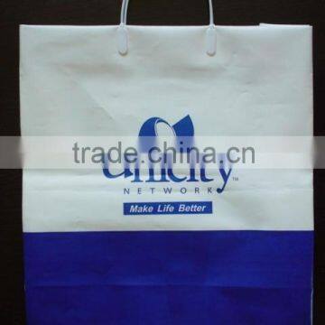 handle plastic shopping bag&plastic bag for shopping&handle shopping bag