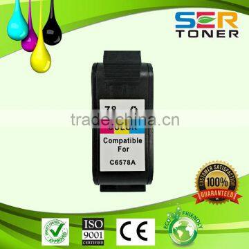 refill ink cartridge for hp 78 with high quality