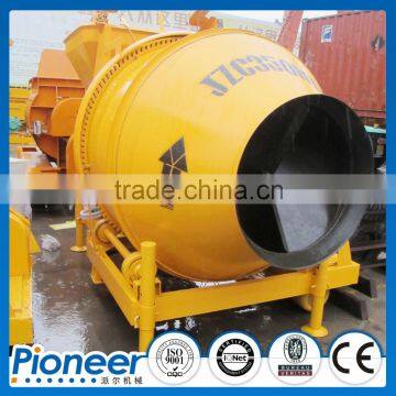 2016 professional design JZC350 0.35m3 building construction concrete mixer with low price