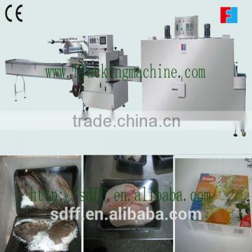 horizontal flow packing machine for frozen fish