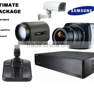 SAMSUNG BORDER & PERIMETER HD CCTV SECURITY CAMERA NVR KEYBOARD VIEW UP TO 6KM 1.3MP KIT