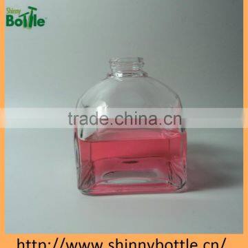 Yurt shape Reed Diffuser Glass Bottle Square Aroma Essential Oil Diffuser Bottle Fragrance Scent Container