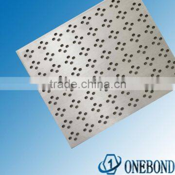 Plum flower pattern solid aluminum panel of building mateirials