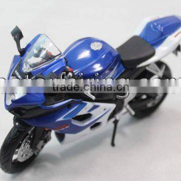 Plastic blue model motorcycle/home decoration gifts and crafts