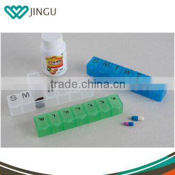 Promotion Customized Logo Plastic Pill Case / Plastic Pill Box / Pill Box