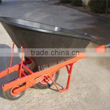 Wooden Handle Wheelbarrow / Plastic Tray Wheel Barrow