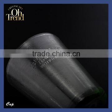 Glass Manufacturer Wholesale Drinking Glass Cup With Handle, Measuring Drinking Glass Cup, Sealed Cup Drinking Water Shopping photo-2