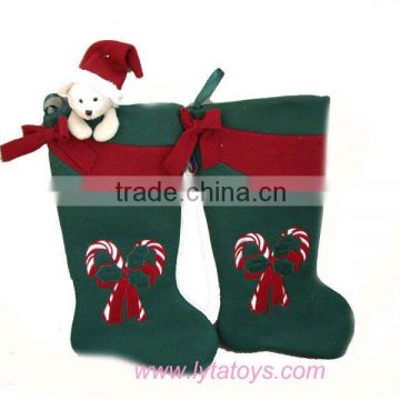 Customize Plush Christmas Tree Toy Of Christams Socks