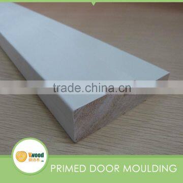 Primed Exterior door frame Wood Moulding