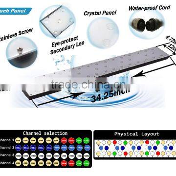 Wifi Controller Led Aquarium Lighting Led Aquarium Light Red and Green Cool White 72inch Planted Freshwater photo-2