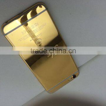 In 2016 the new housing design for iPhone 6 s arrivels 24 k gold, 24 ct gold-plated for iPhone 6 s housing