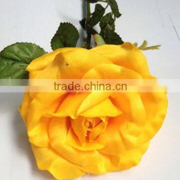 beautiful faux flowers artificial Silk Rose for wedding decorations