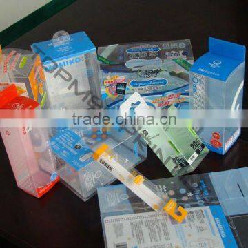 OEM Printing Various Designs Plastic Folding PET Box