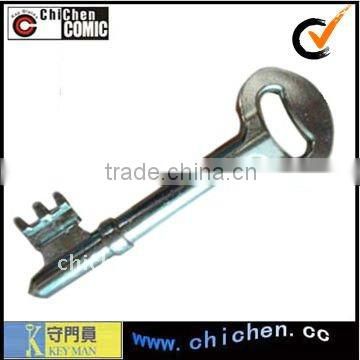 Zinc alloy blank key for door