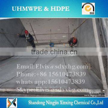 polyethylene coal bin liner/UHMWPE/HDPE engineering plastic liner/bed sheet for truck