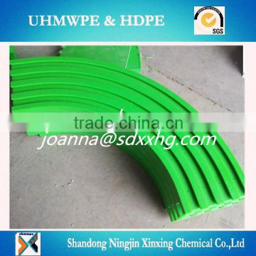 customed Conveyor Polyethylene UHMWPE wear-resistant chain guide rail