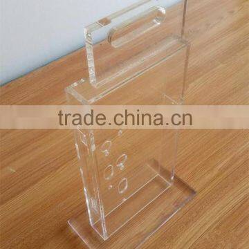 hot selling new products acrylic material high clear acrylic display rack for Intelligent lock