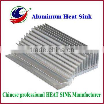 Extruded electronic heat sink