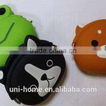 RoHS Certified Made in Taiwan Customized Branded Silicone Rubber Pouch Coin Bags for Daily Use photo-2