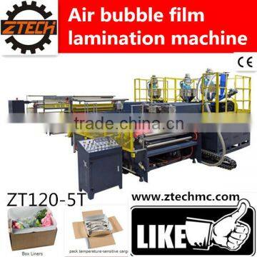 Full-auto PE Air Bubble Film Making Laminated Machine