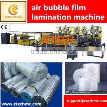 extrusion pe ztech air bubble film making machine