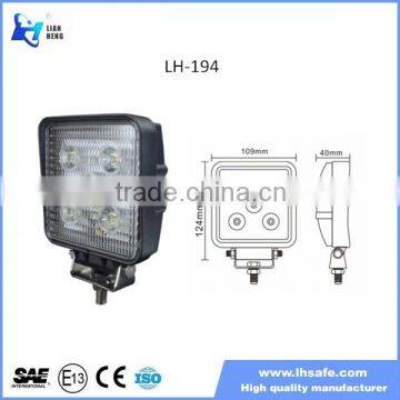 15W auto excavator part LED work light LH-194