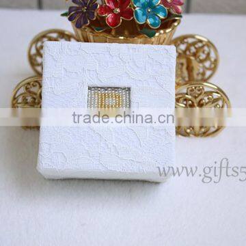 Hot Sale Jewelry Box Wedding Gift Jewelry Box With Beaded Name Plate of P photo-3