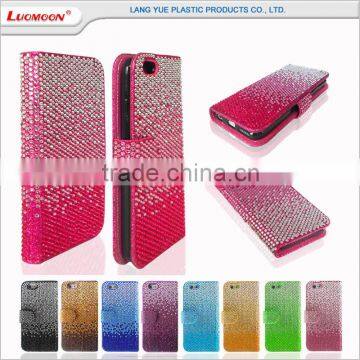 Two mobile phone PU cell phone case for android 5 inch leather case
