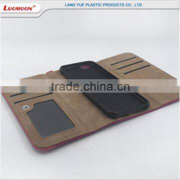 With ID Card Slot Denim Mobile Phone Leather Flip Cover Case for Oppo Neo 7 A37 photo-6