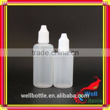 Wholesale 60ml 120ml squeeze PE e liquid plastic dropper bottles GR332R