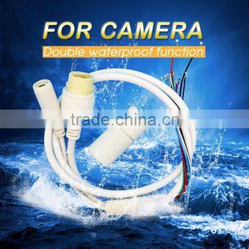 14years factory manufacturer experience DC Video Cable double waterproof For Security camera
