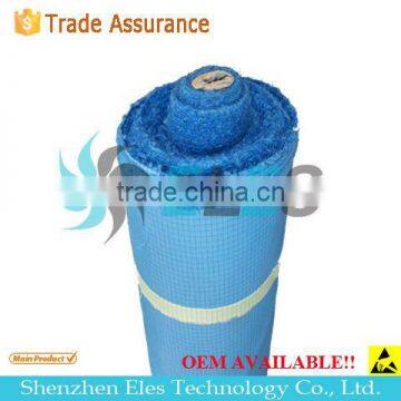 Class 100 1000 Strip Grid Polyester With Conductive Carbon Cleanroom Anti Static Fabric photo-2
