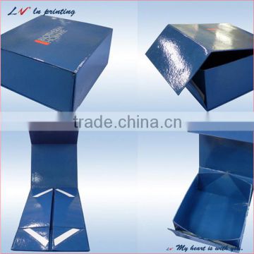 high quality custom elegant foldable gift box made in shanghai