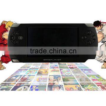 Cool vedio game consoles 8G built in memory MP4 MP5 ultra-thin Game Console music player handheld game console