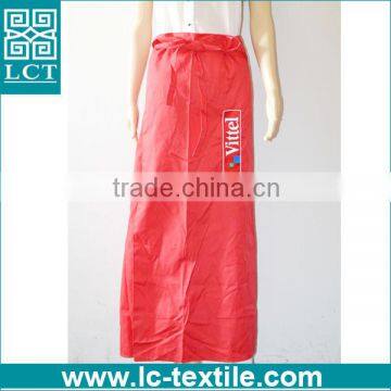 Waist Type and Cotton Material custom extra long length Bistro Apron