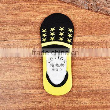 Socks Wholesale Pure Cotton Invisible Socks Boat Socks Star Socks for Men China Socks Factory photo-3