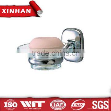 china all sanitary items glass cup round backing wholesale soap holder