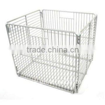 metal supermarket basket P-2202