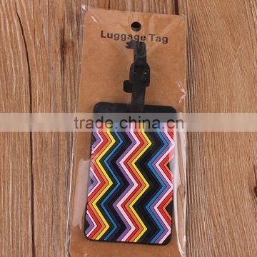 Custom Rubber Soft PVC Luggage Tag, Bag Tag, Leather Luggage Tag