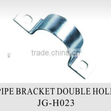 Pipe bracket double hold