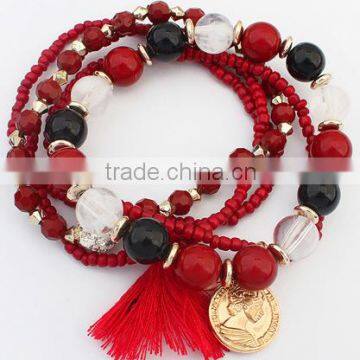 Allibaba com jewellery multilayer people fashion bracelet