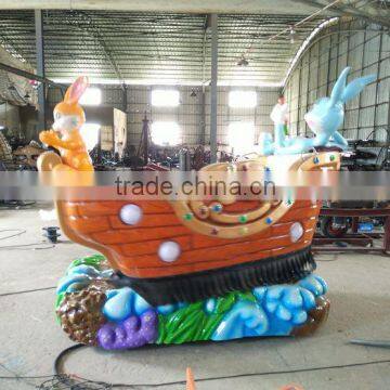 New Arrival Outdoor Coin Operated Ride on Boat for Family Amusement Game Machine Rides Kiddie Rides for Sale photo-3